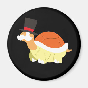 Moustache Turtle Magnet