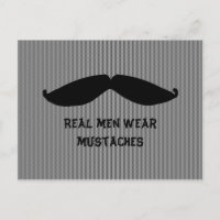 Moustache with Fun Saying