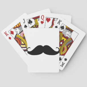 Moustache You Why? Playing Cards