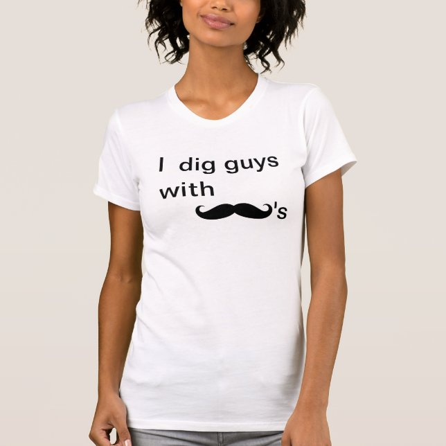 Moustaches are amazing T-Shirt (Front)