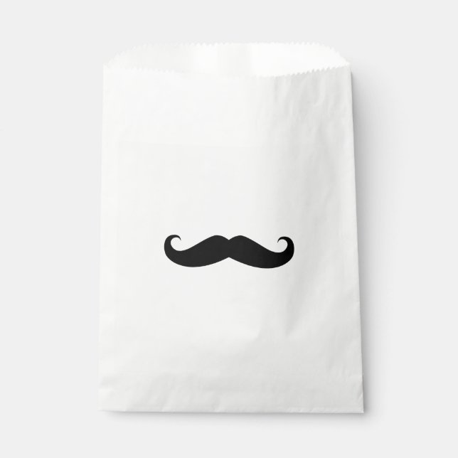 Moustaches Favour Bags (Front)