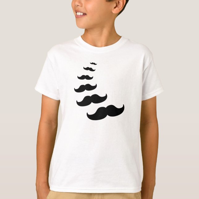 Moustaches T-Shirt (Front)