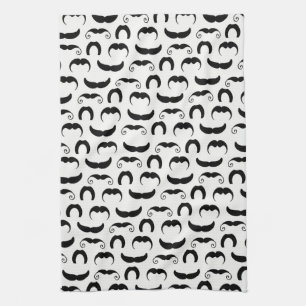 Moustaches Tea Towel