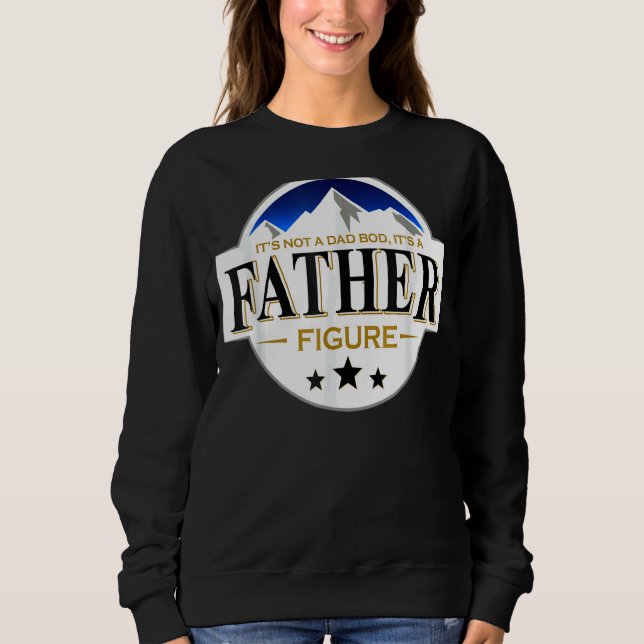 Moutain Father Daddy Best Dat Graphic Father's Day Sweatshirt (Front)