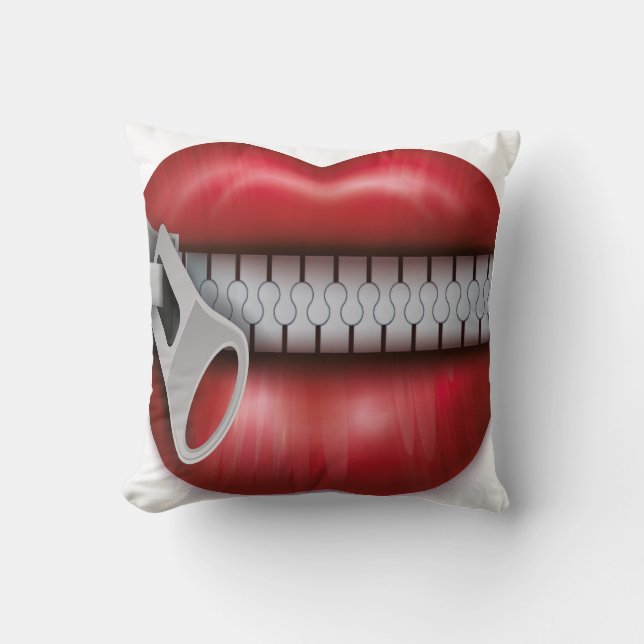 Mouth chain cushion (Front)