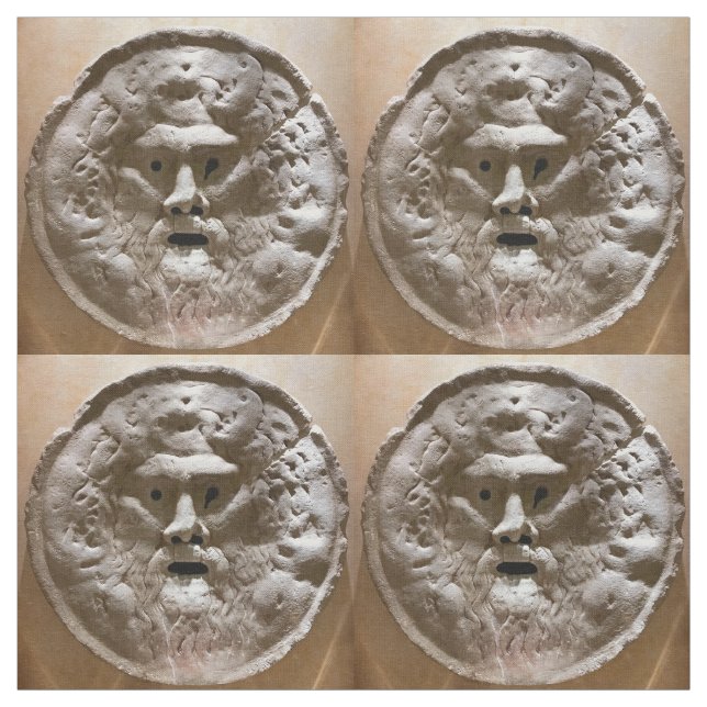 Mouth of Truth Fabric (Swatch)