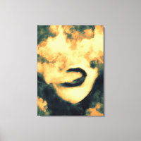 Mouth Smoke Vape Grunge Art