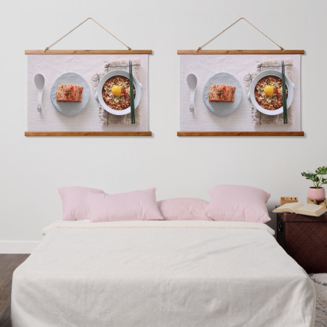mouth-watering ramen hanging tapestry (Bedroom)