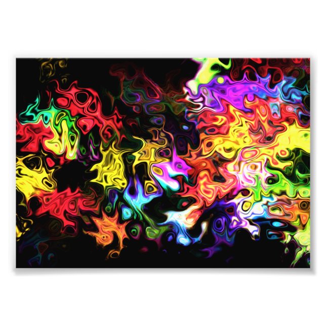 Move Abstract Feel Photo Print (Front)