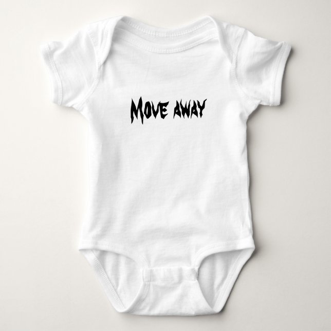 Move away baby bodysuit (Front)