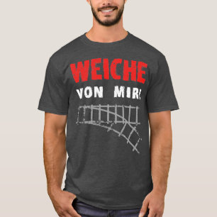 Move away from me Railway rails 1 T-Shirt