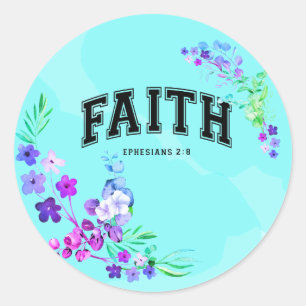 Move Mountains Range of Belief: Trust Classic Round Sticker