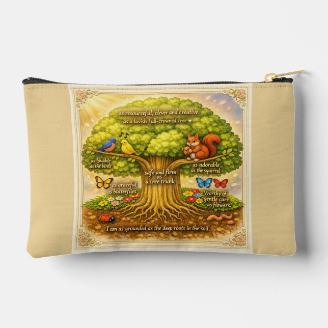 move throughout the day steadily inducing joy accessory pouch (Back)