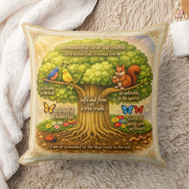 move throughout the day steadily inducing joy cushion (Blanket)