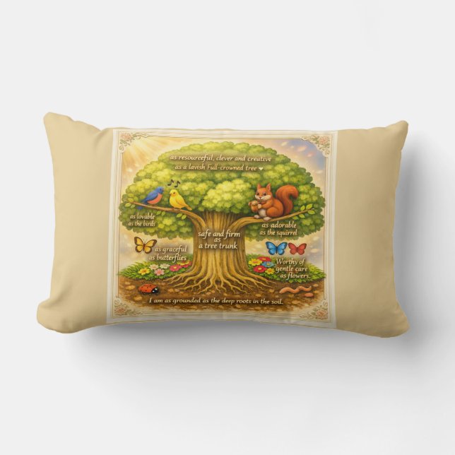 move throughout the day steadily inducing joy lumbar cushion (Front)