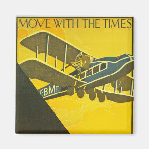 Move With the Times Magnet