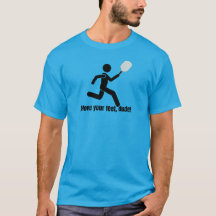 "Move Your Feet, Dude" Pickleball Tshirt for Men