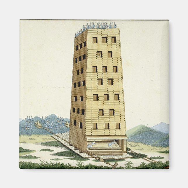 Moveable tower, designed after Caesar's tower at N Magnet (Front)