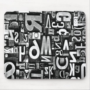 Moveable Type Mouse Pad