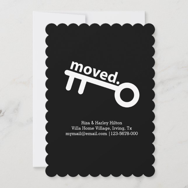 moved. announcement (Front)