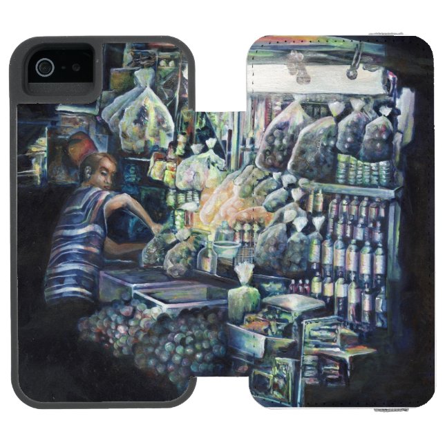 Moved the goal, Singapore Incipio iPhone Wallet Case (Folio Open)