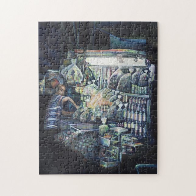 Moved the Goal. Singapore Jigsaw Puzzle (Vertical)