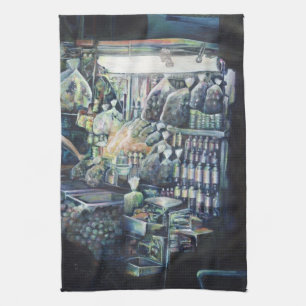 Moved the goal, Singapore Tea Towel