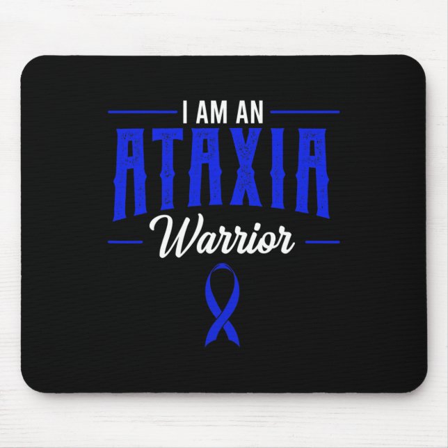 Movement Disorder Dystaxia Friedreich's Warrior Gi Mouse Pad (Front)