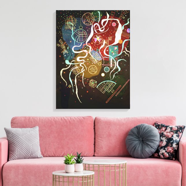Movement | Kandinsky | Canvas Print (Insitu(LivingRoom))