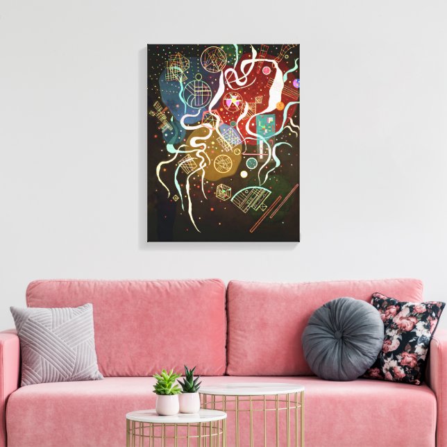 Movement | Kandinsky | Canvas Print (Insitu(LivingRoom))