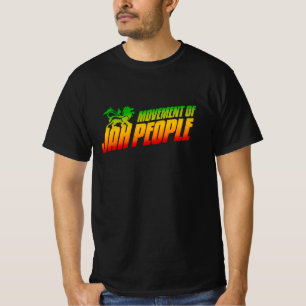 Movement Of Jah People Rasta Lion of Judah Reggae  T-Shirt