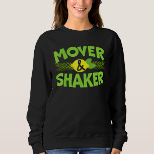 Mover And Shaker Sukkot Day Lulav Palm Tree Israel Sweatshirt
