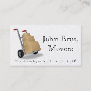 Movers Business Card