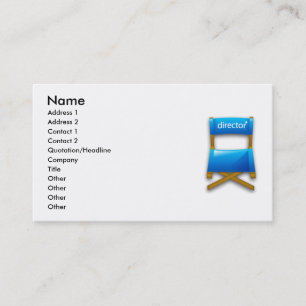 movie_017, Name, Address 1, Address 2, Contact ... Business Card