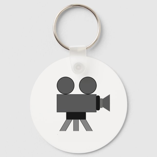 Movie Camera Key Ring (Front)