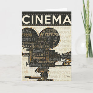 Movie Camera Reel Card