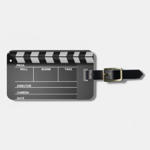Movie Clapboard Luggage Tags