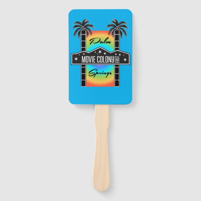 MOVIE COLONY EAST HAND FAN (Front)