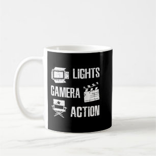 Movie Director Filmmaker Moviemaker Videograph Fil Coffee Mug