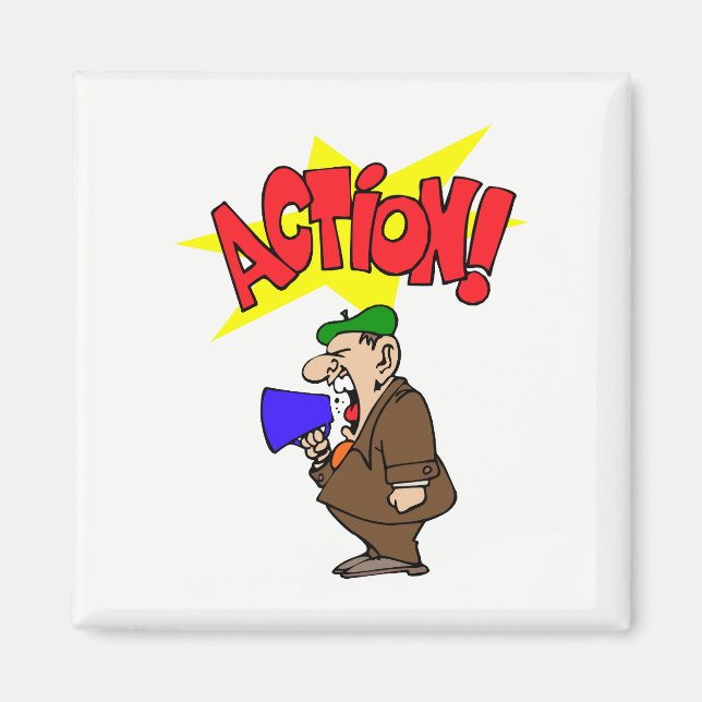 Movie Director Magnet (Front)