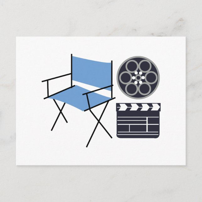 Movie Director Postcard (Front)