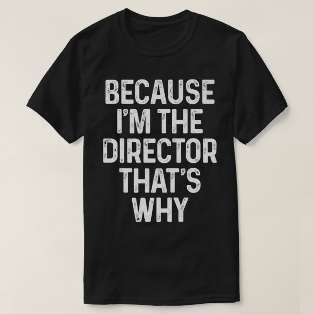 Movie Director Producer Filmmaker Film Funny baby  T-Shirt (Design Front)