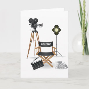 Movie Director Set Greeting Cards