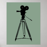 Movie Film Camera Pop Art