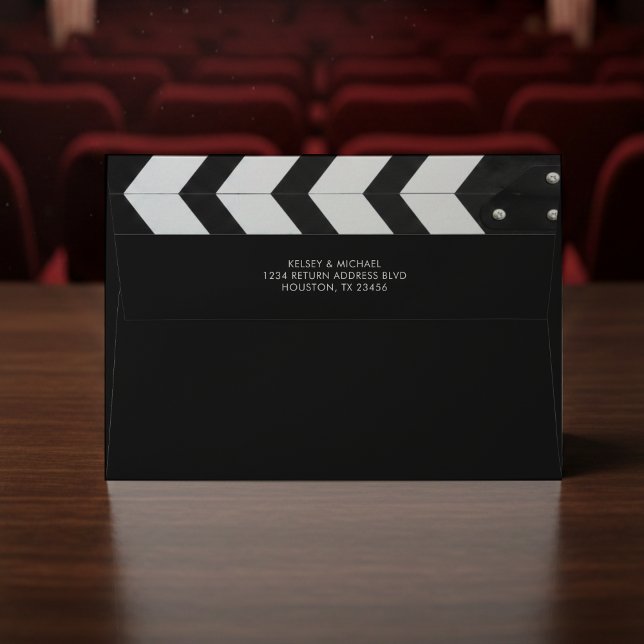Movie Film Clap Board Envelope (Movie Film Clap Board Envelope
)