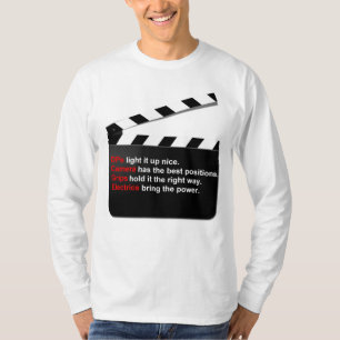 Movie Film Crew Direct to the Lot T-Shirt
