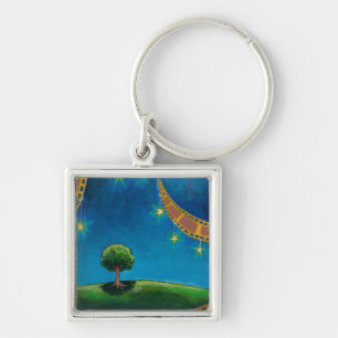 Movie film photography art fun landscape painting key ring