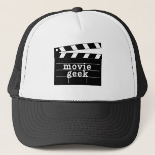 Movie Geek with Clapboard Trucker Hat