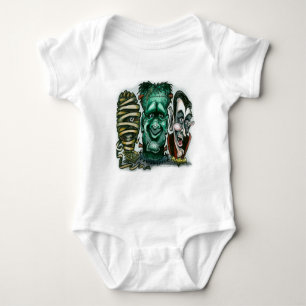 Movie Monsters Baby Bodysuit