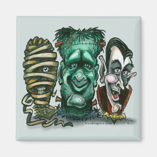 Movie Monsters Magnet